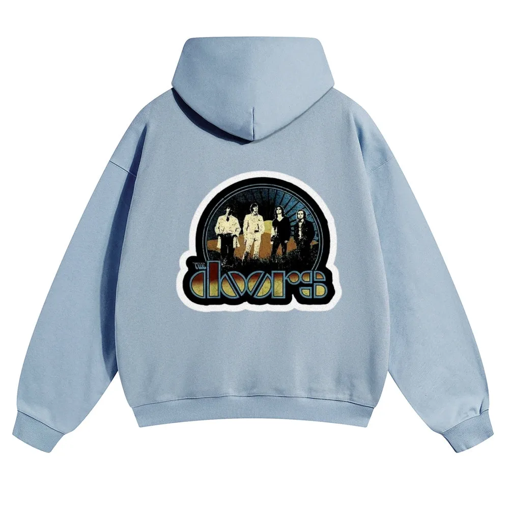 Mens Vintage Doors Hoodies