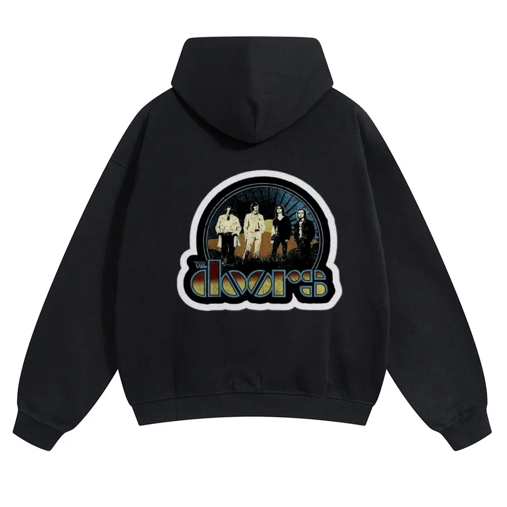 Mens Vintage Doors Hoodies