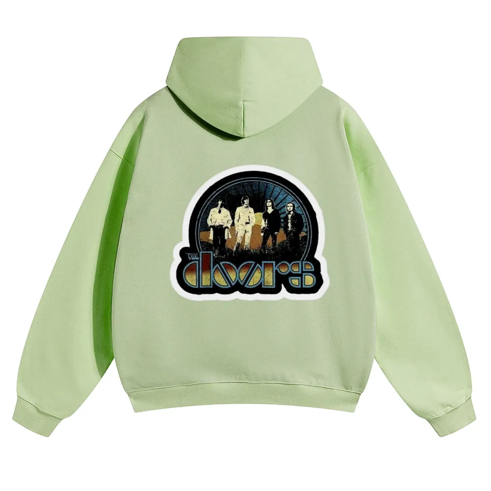 Mens Vintage Doors Hoodies