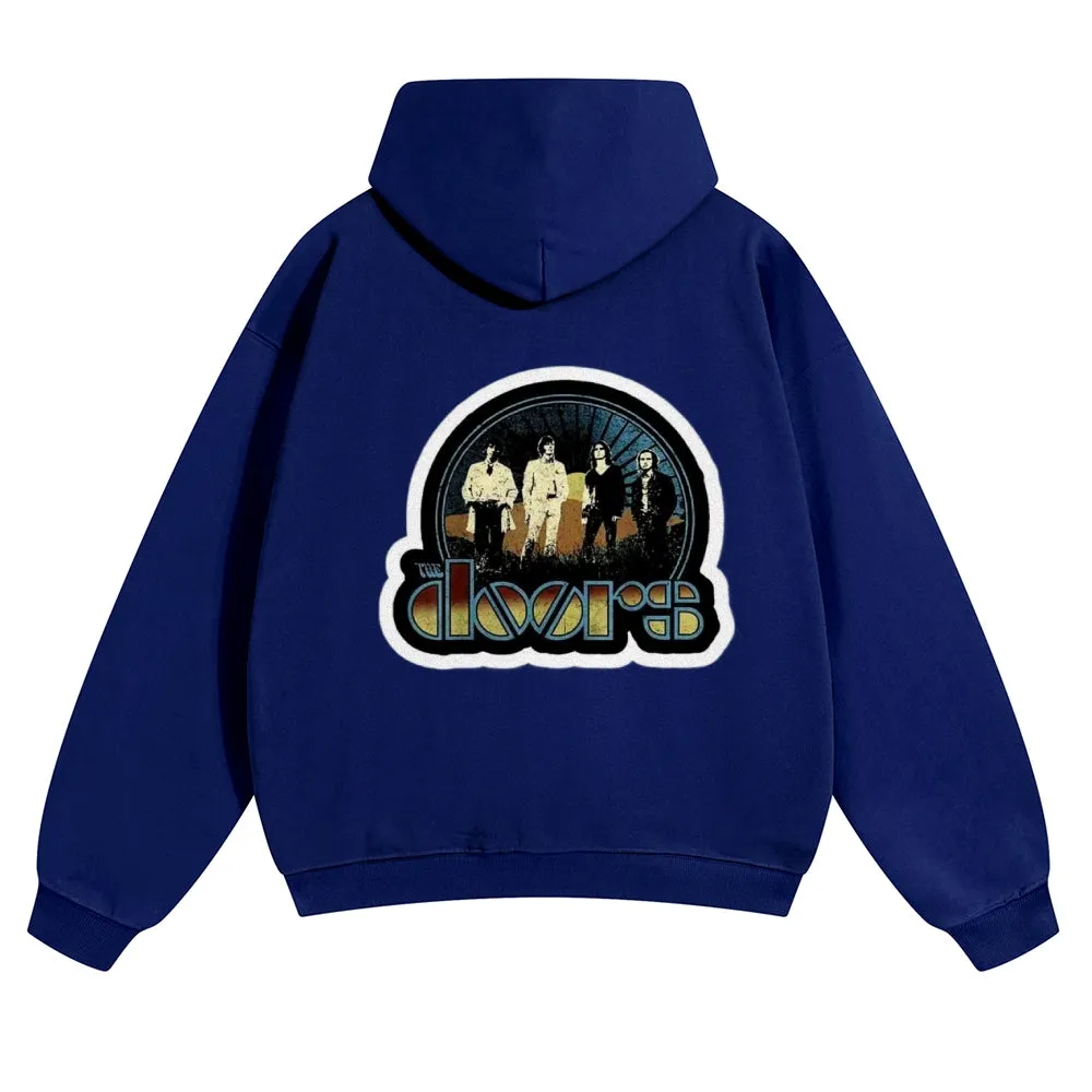 Mens Vintage Doors Hoodies