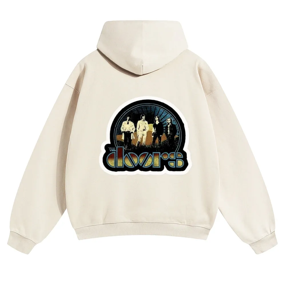 Mens Vintage Doors Hoodies