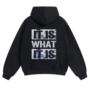 Mens Vintage It Is What It Is Hoodies