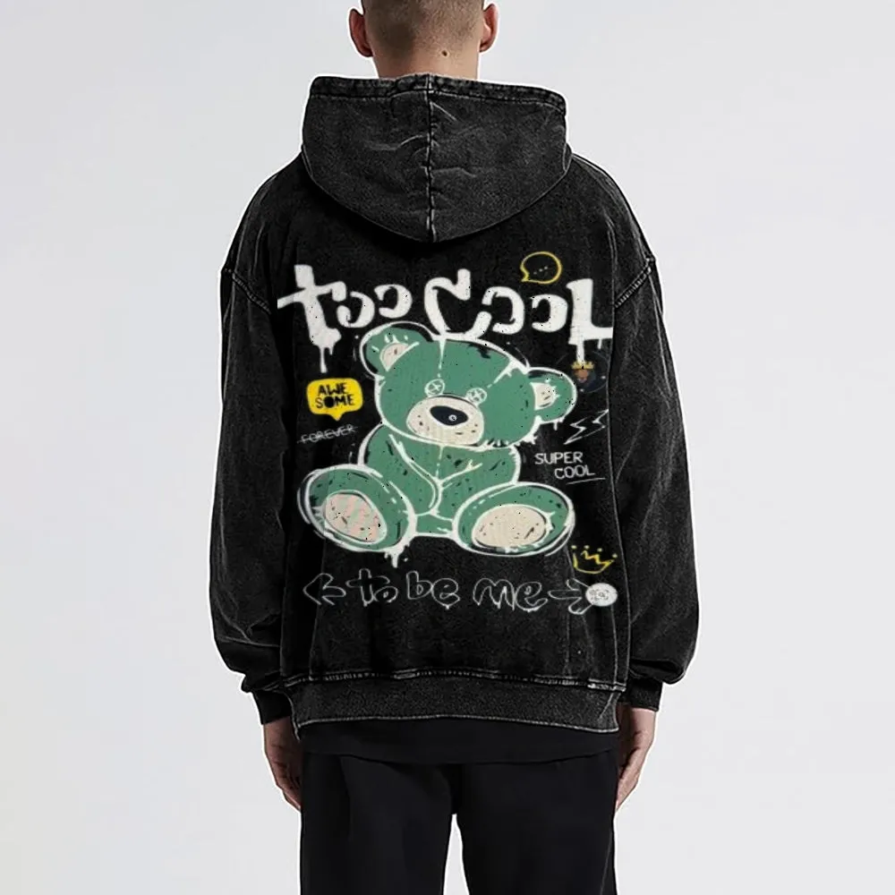 Mens Vintage Kiss Rock Band Hoodies