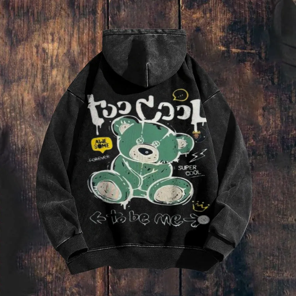 Mens Vintage Kiss Rock Band Hoodies