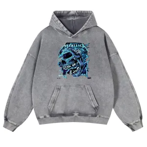 Mens Vintage Metallica Rock Band Hoodies