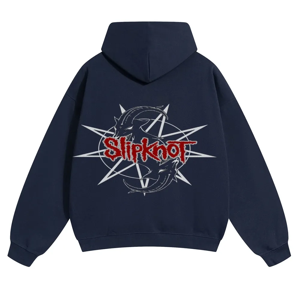 Mens Vintage Slipknot Rock Band Hoodies