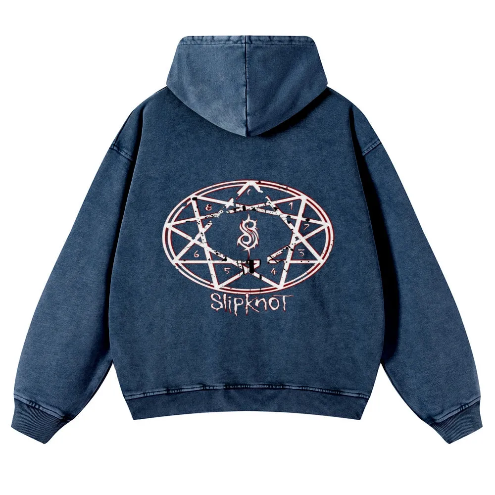 Mens Vintage Slipknot Rock Band Hoodies
