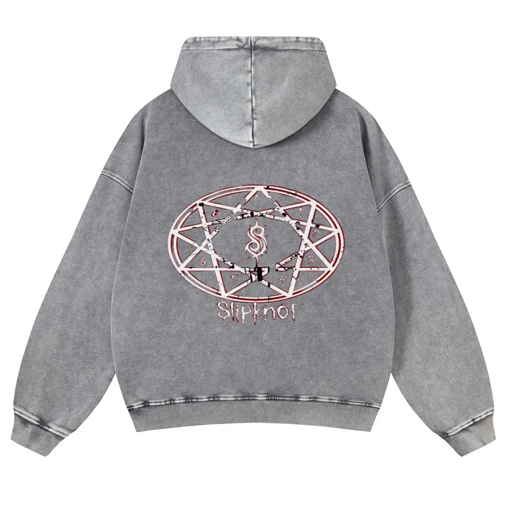 Mens Vintage Slipknot Rock Band Hoodies