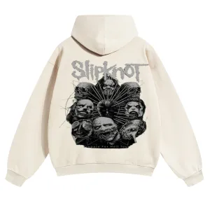 Mens Vintage Slipknot Rock Band Hoodies