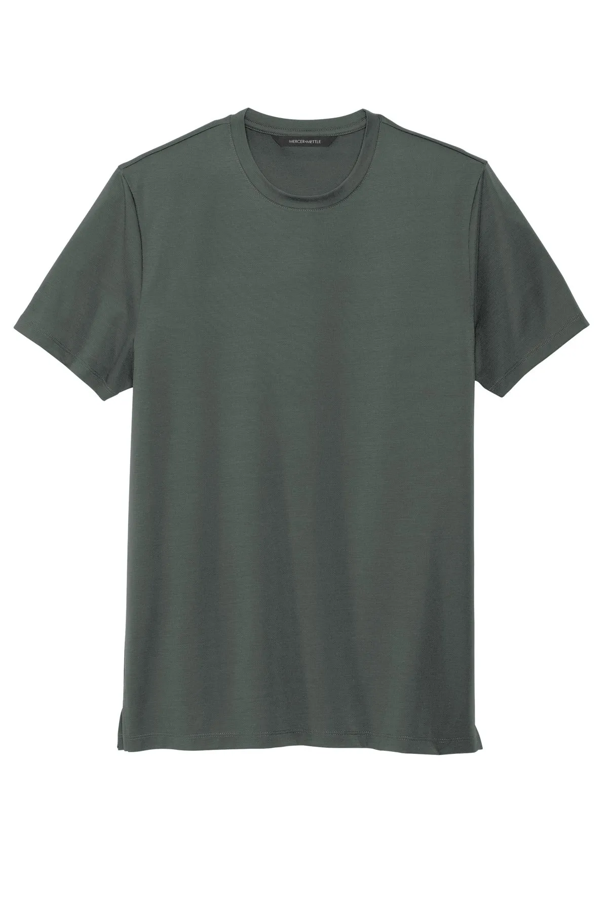 Mercer Mettle Stretch Jersey Crew MM1016 Anchor Grey