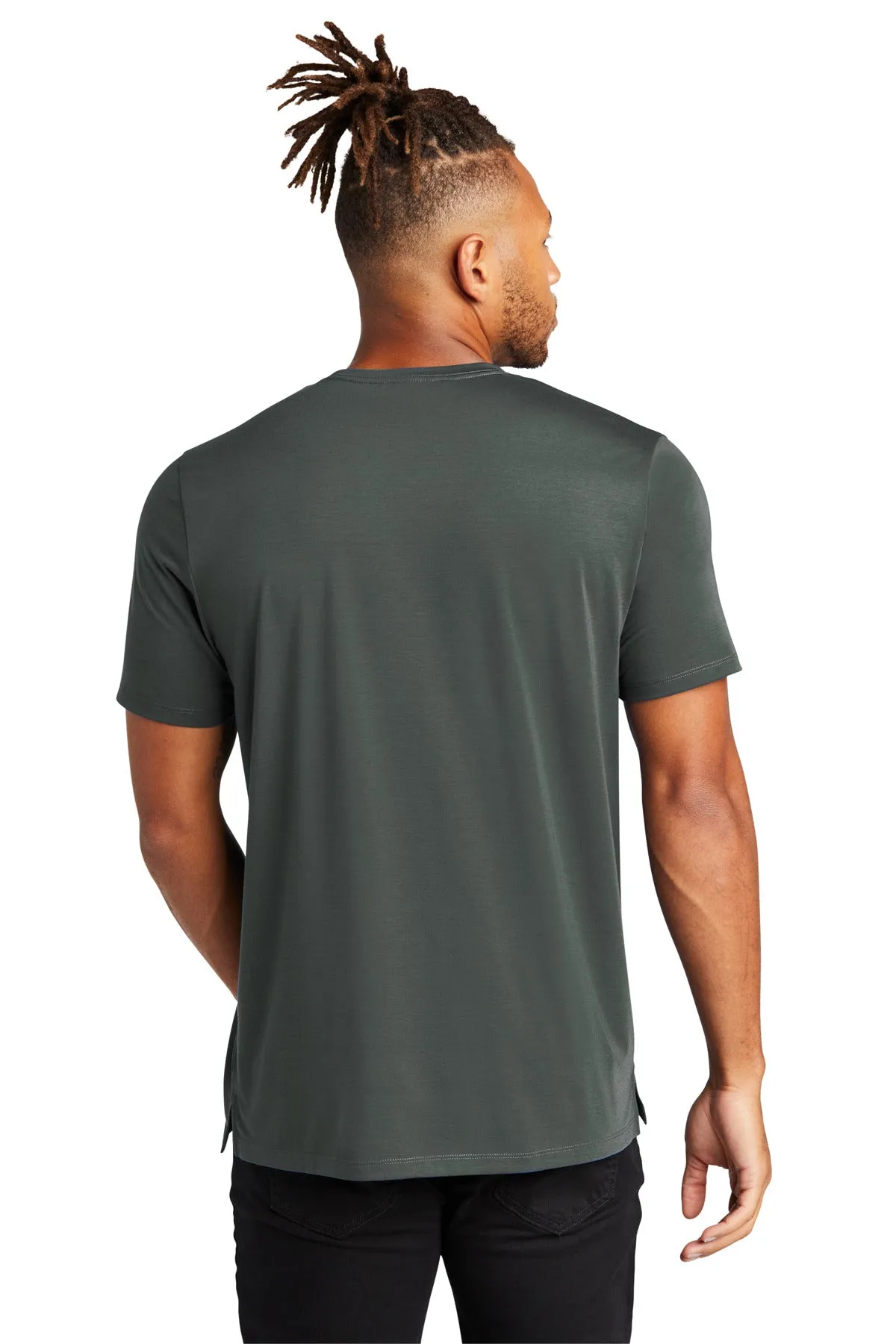 Mercer Mettle Stretch Jersey Crew MM1016 Anchor Grey