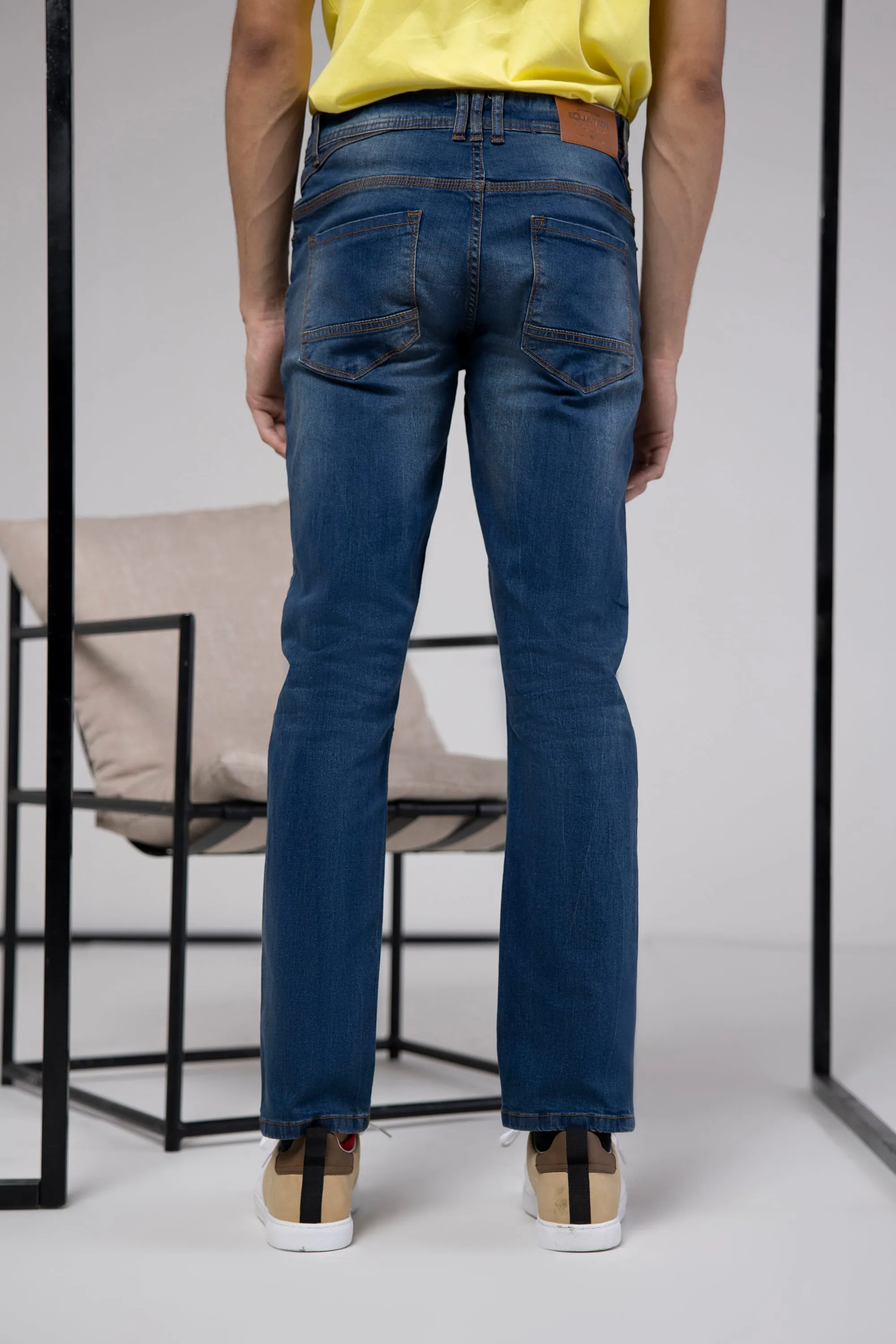 Mid-Blue Jeans
