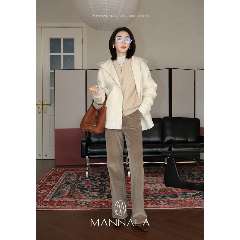 Minimalist Alpaca-Blend Hooded Jacket