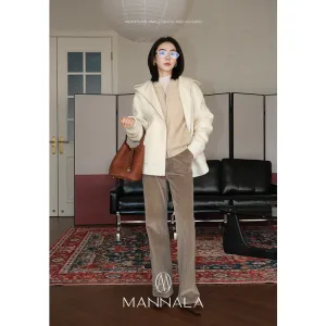 Minimalist Alpaca-Blend Hooded Jacket