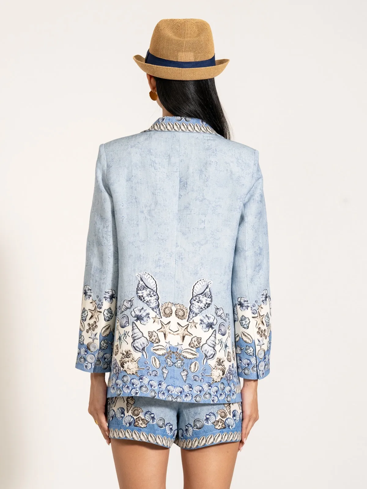 Mira knotch collar jacket