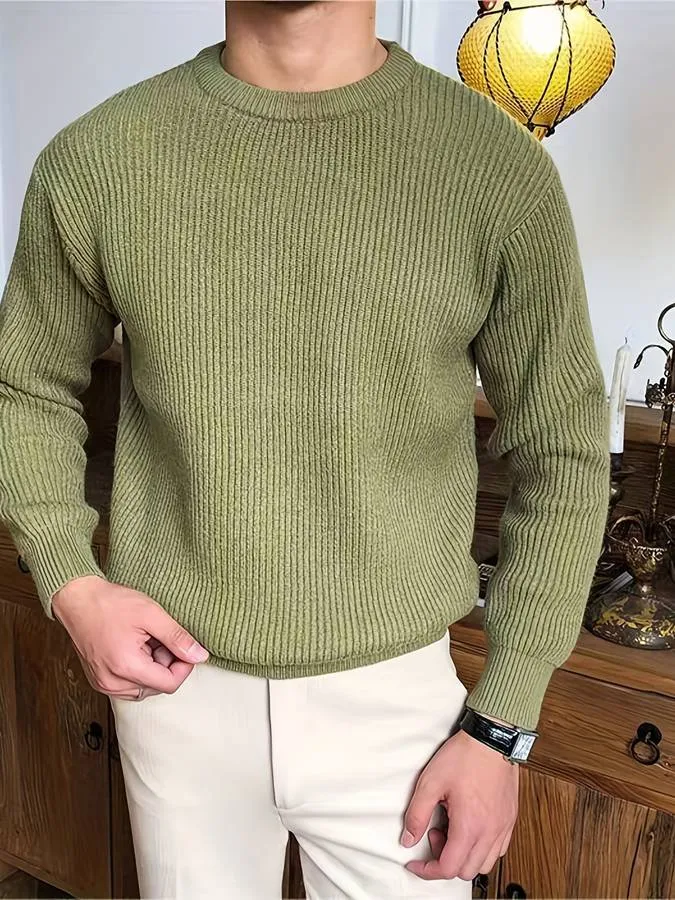 Modern classic men's jumper