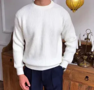 Modern classic men's jumper