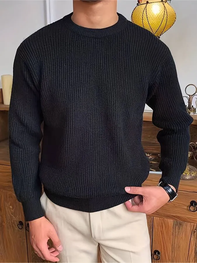 Modern classic men's jumper