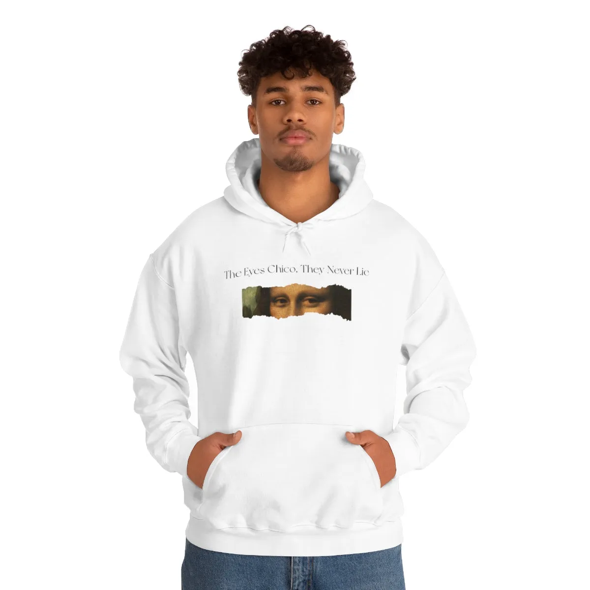 Mona Liesa-White Hooded Sweatshirt