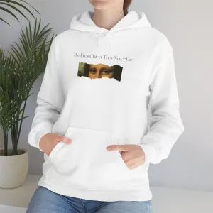 Mona Liesa-White Hooded Sweatshirt