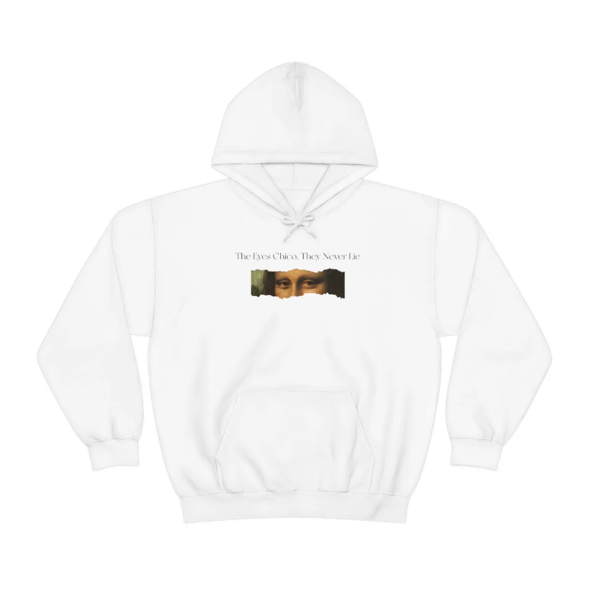 Mona Liesa-White Hooded Sweatshirt