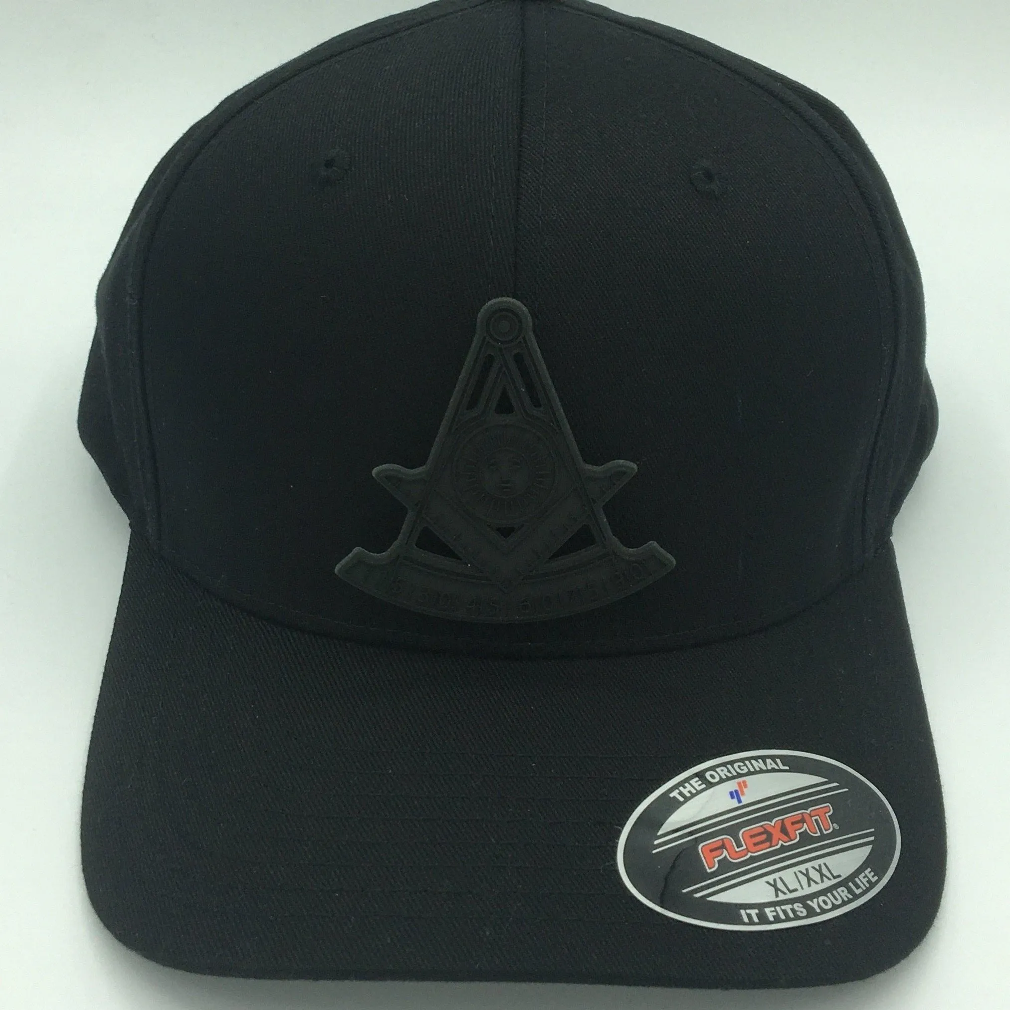 Monochromic Past Master Square and Quadrant fitted caps