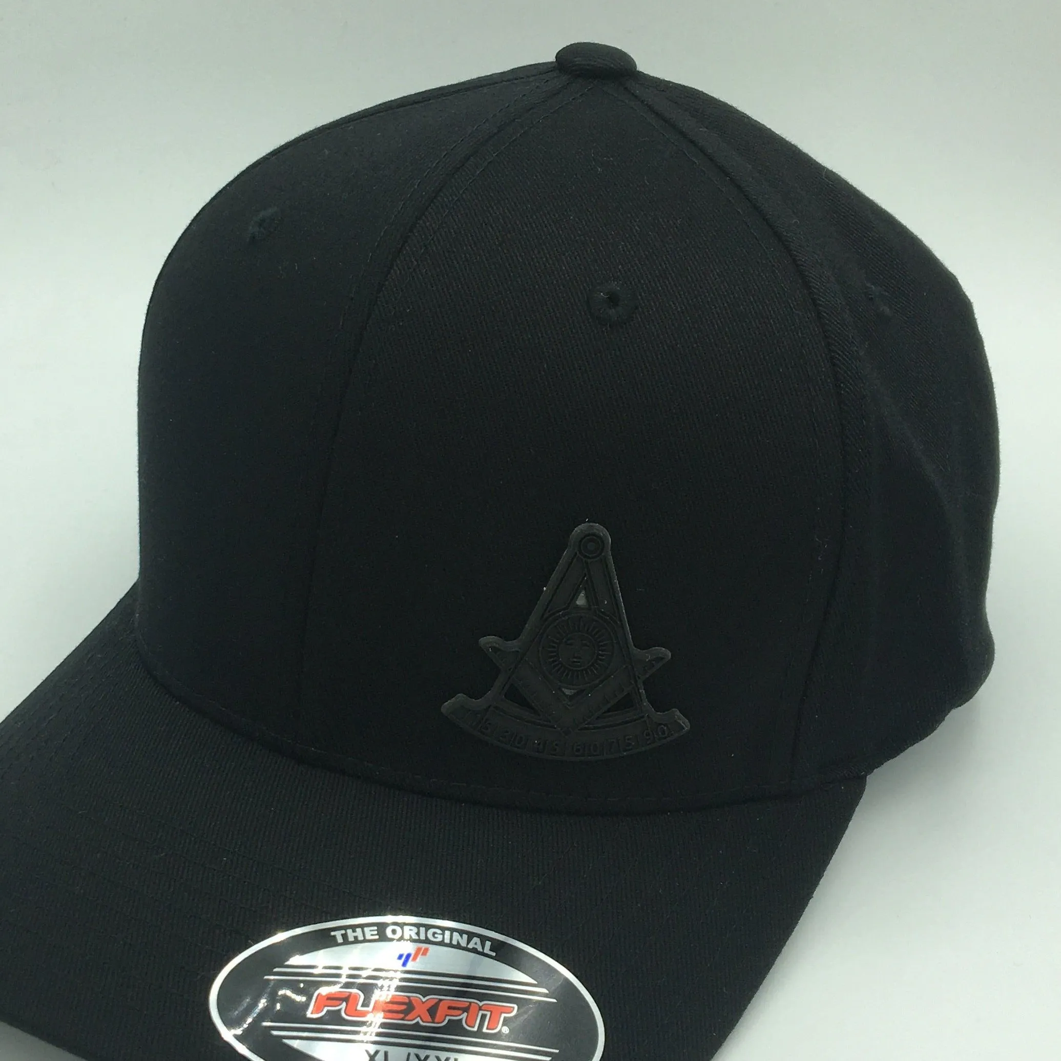 Monochromic Past Master Square and Quadrant fitted caps