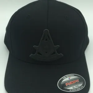 Monochromic Past Master Square and Quadrant fitted caps