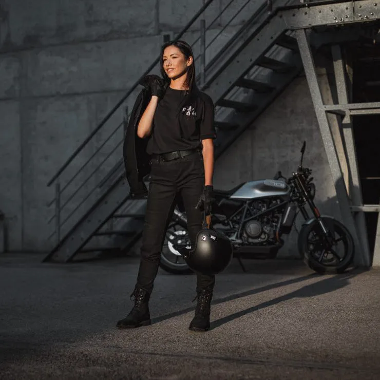 Motorcycle Jeans for Women - Slim-Fit Armalith®, KISSAKI ARM 01