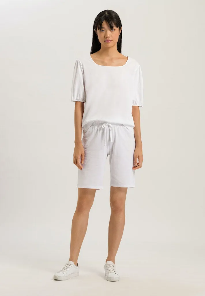 Natural Shirt - Puff Sleeved Top