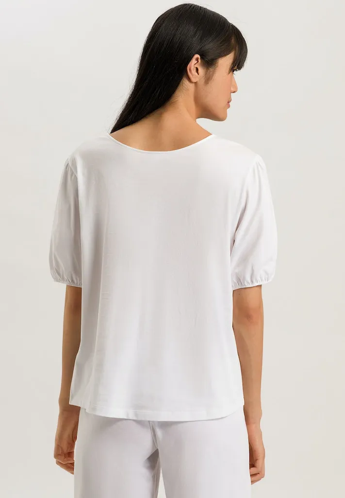Natural Shirt - Puff Sleeved Top