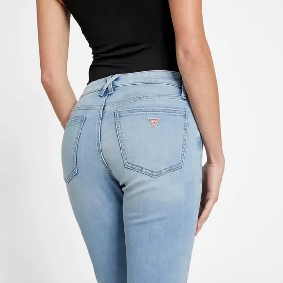 NEW GUESS Eco Lyllah Mid-Rise Bootcut Jeans  6/28