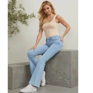 NEW GUESS Eco Lyllah Mid-Rise Bootcut Jeans  6/28