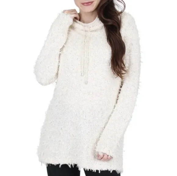 Nic Zoe almond textured sweater NWT sz medium *AH