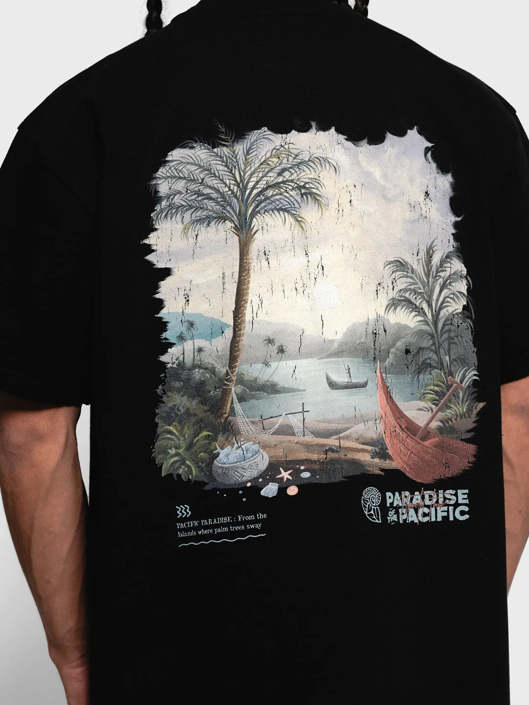 Ninetyfour Pacific T-Shirt | Black