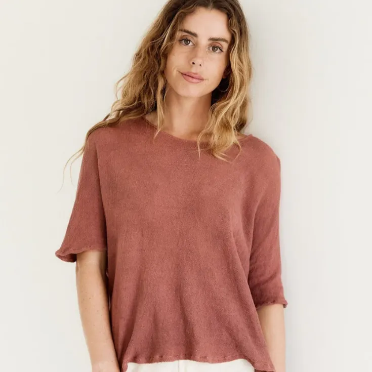 Nita Top - Clay