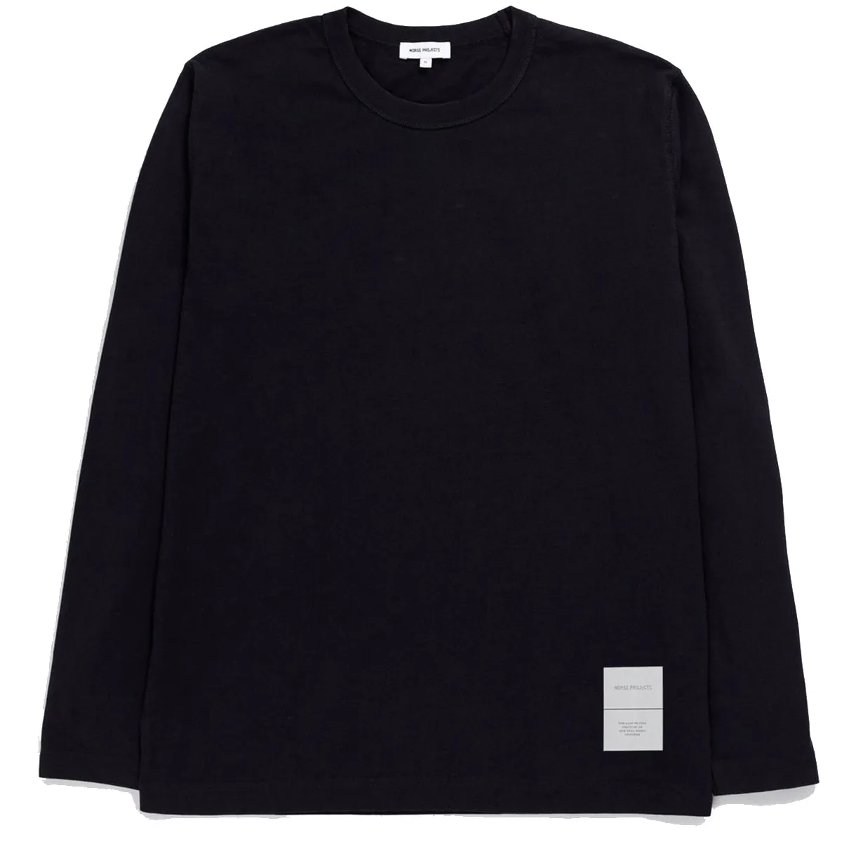 Norse Projects Holger Tab Series Reflective LS Dark Navy