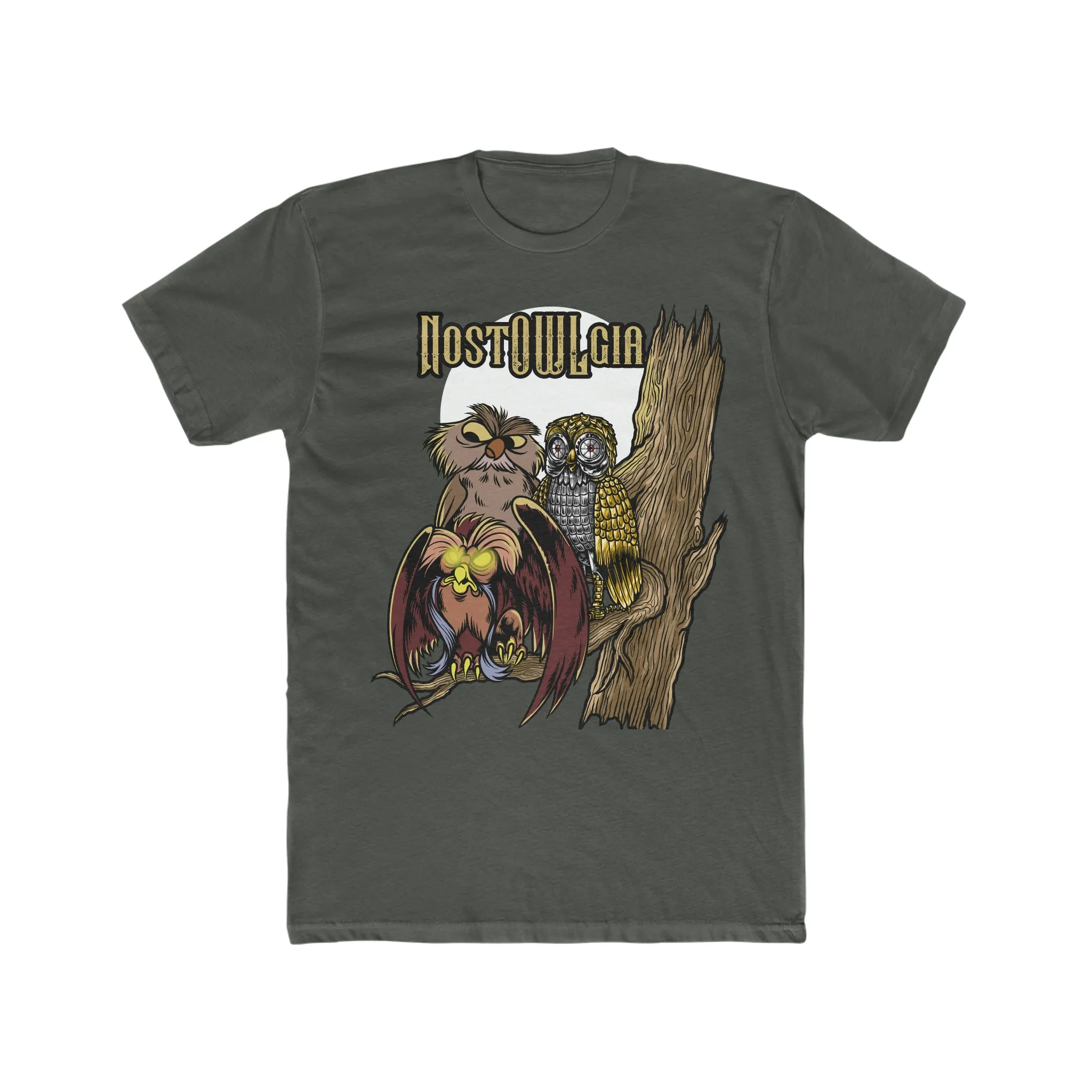 NostOWLgia on Next Level Tee