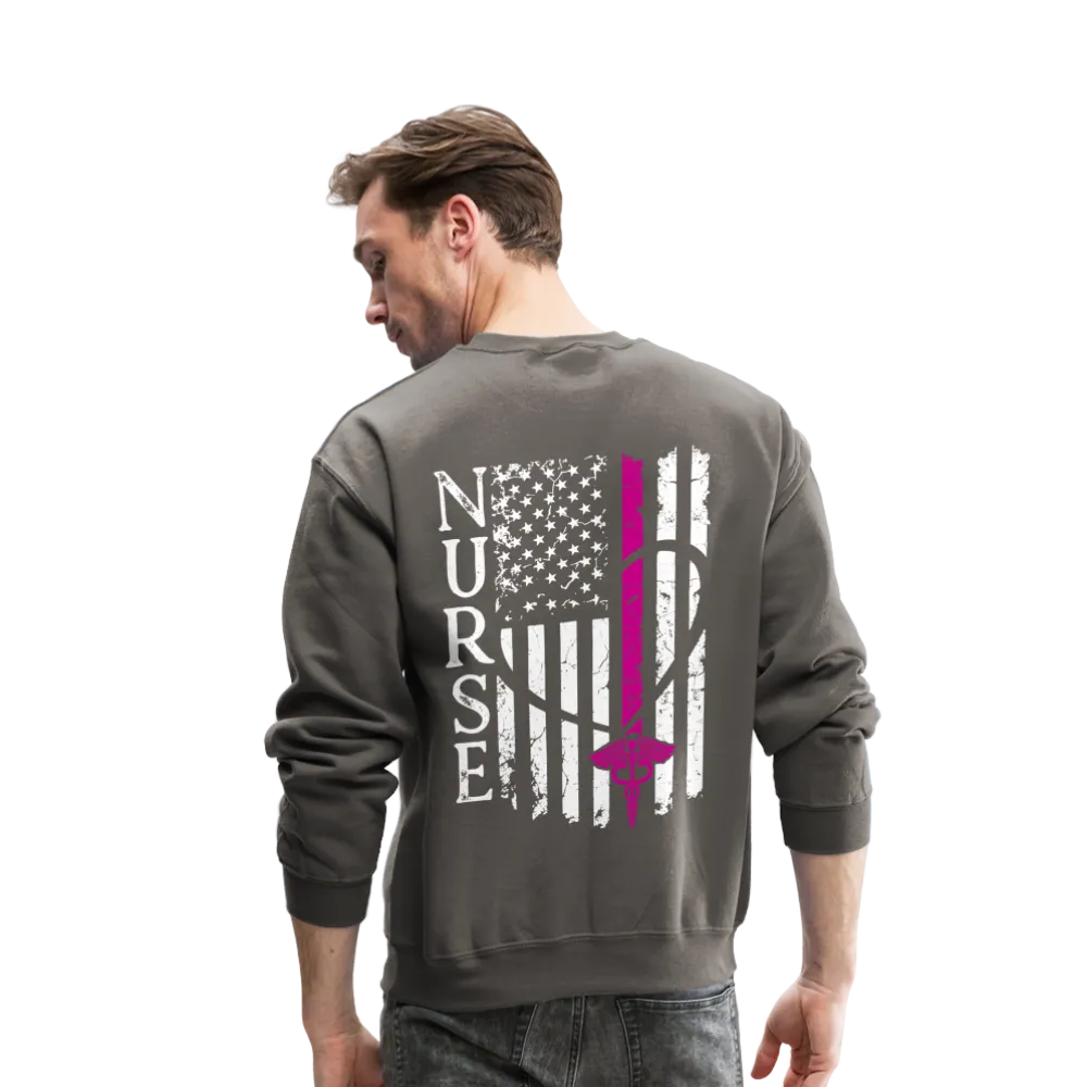 Nurse Flag Crewneck Sweatshirt