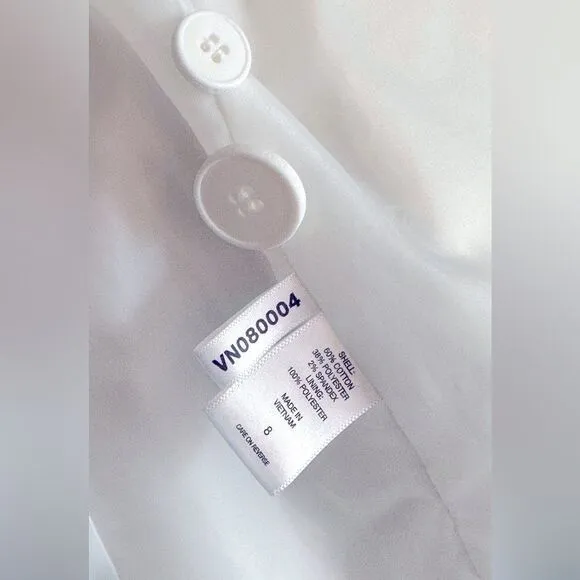 NWOT New York &amp; Company White Two Button Blazer