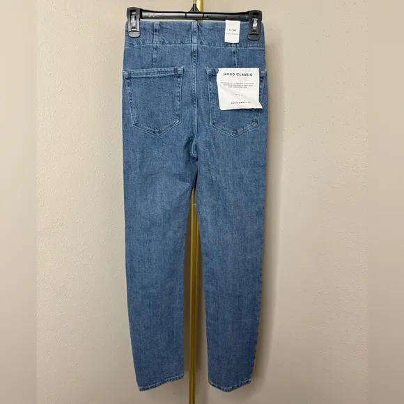 NWT Good American Good Classic Jeans