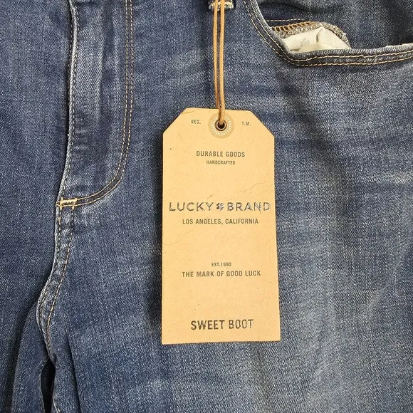 NWT LUCKY brand Boot Cut Jeans Womens Size 14 / 32