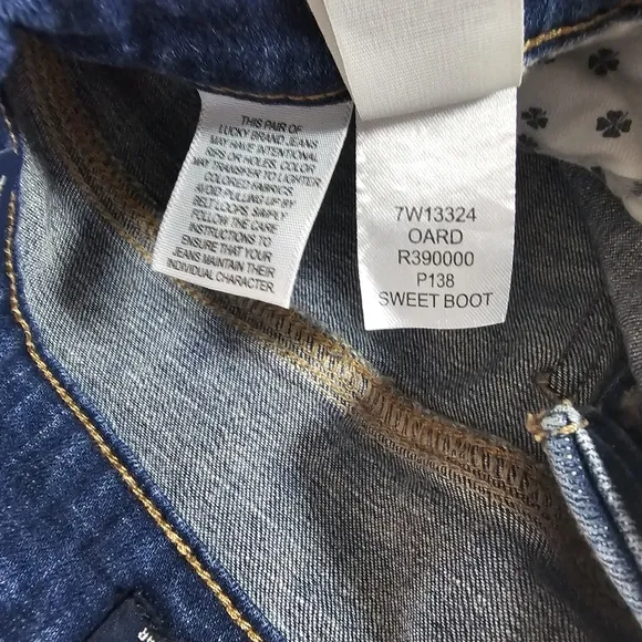 NWT LUCKY brand Boot Cut Jeans Womens Size 14 / 32