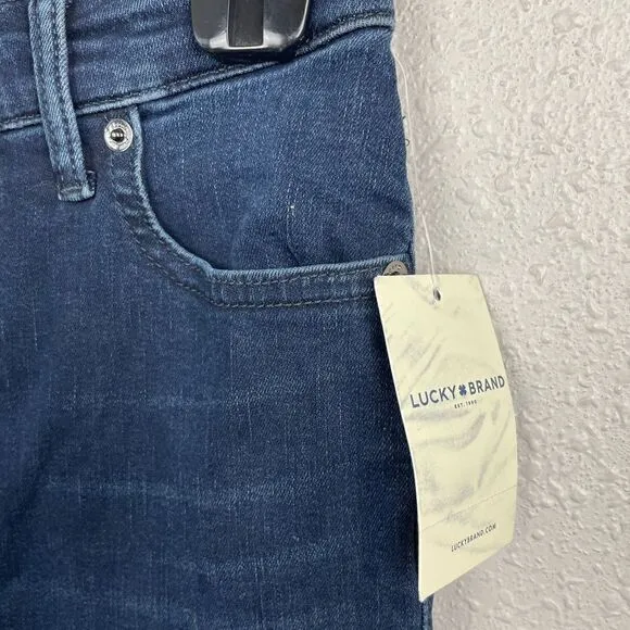 NWT Lucky Brand Bridgette Skinny High Rise Jeans Size 25
