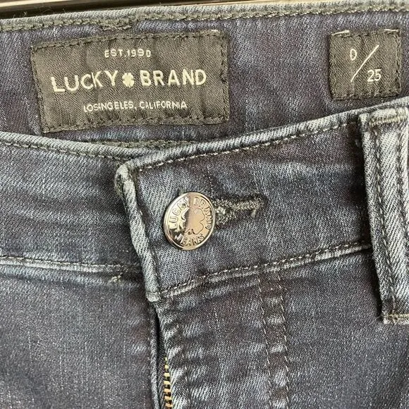 NWT Lucky Brand Bridgette Skinny High Rise Jeans Size 25