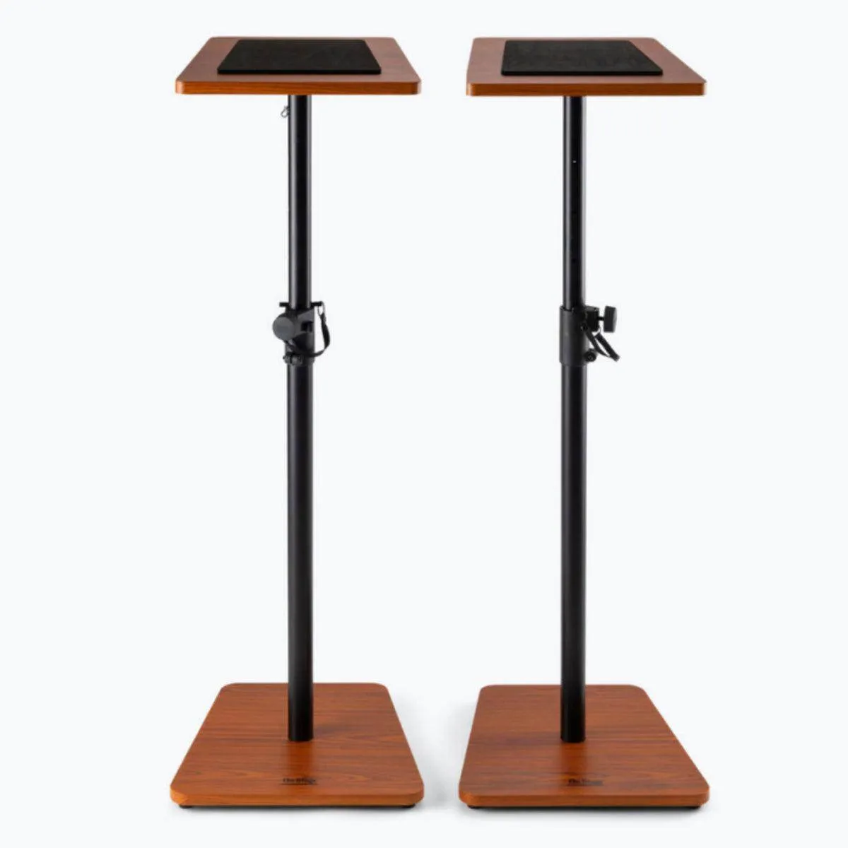 On-Stage Wood Monitor Stand ~ Pair ~ Rosewood