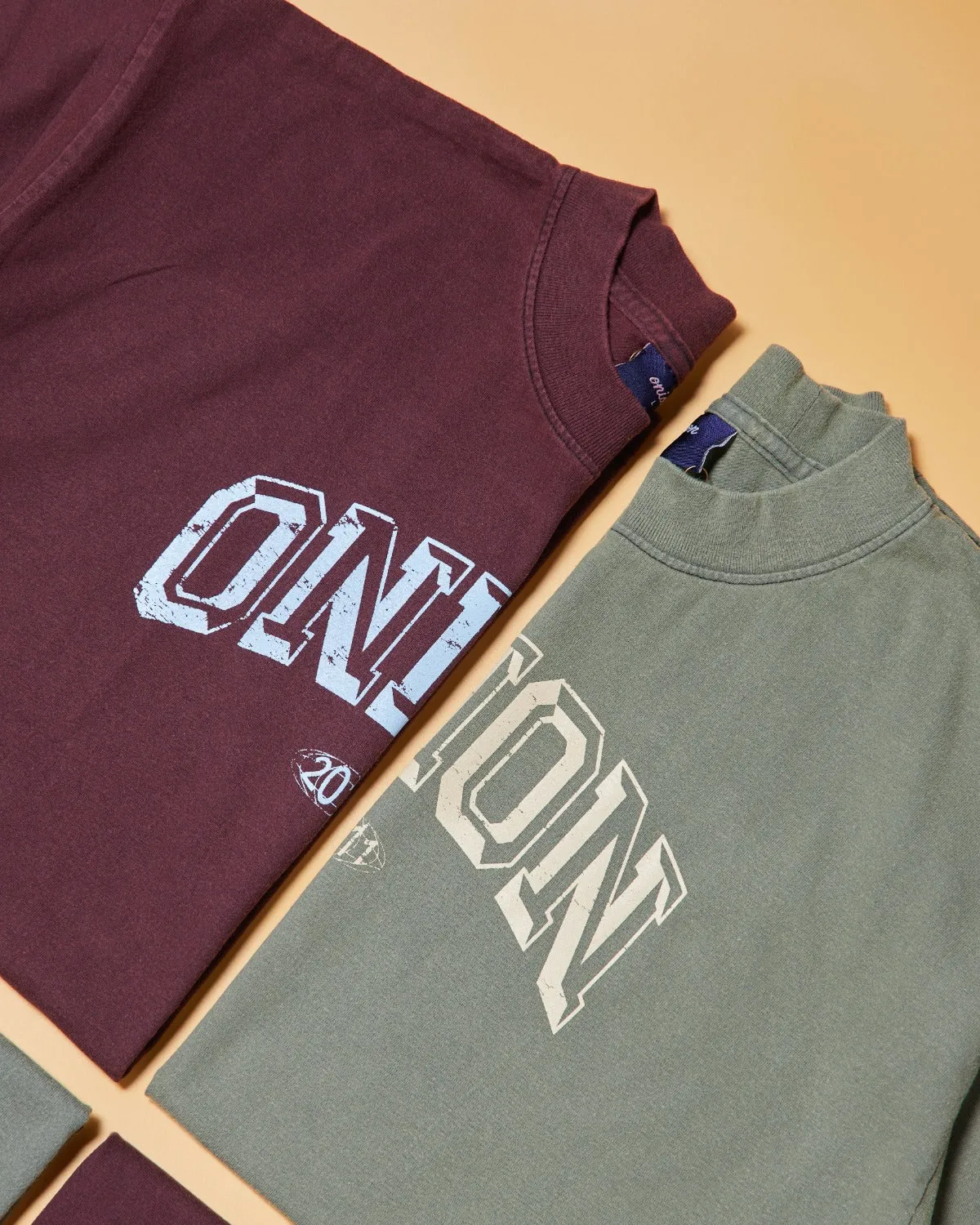 Onion University Cracked Prints - Olive