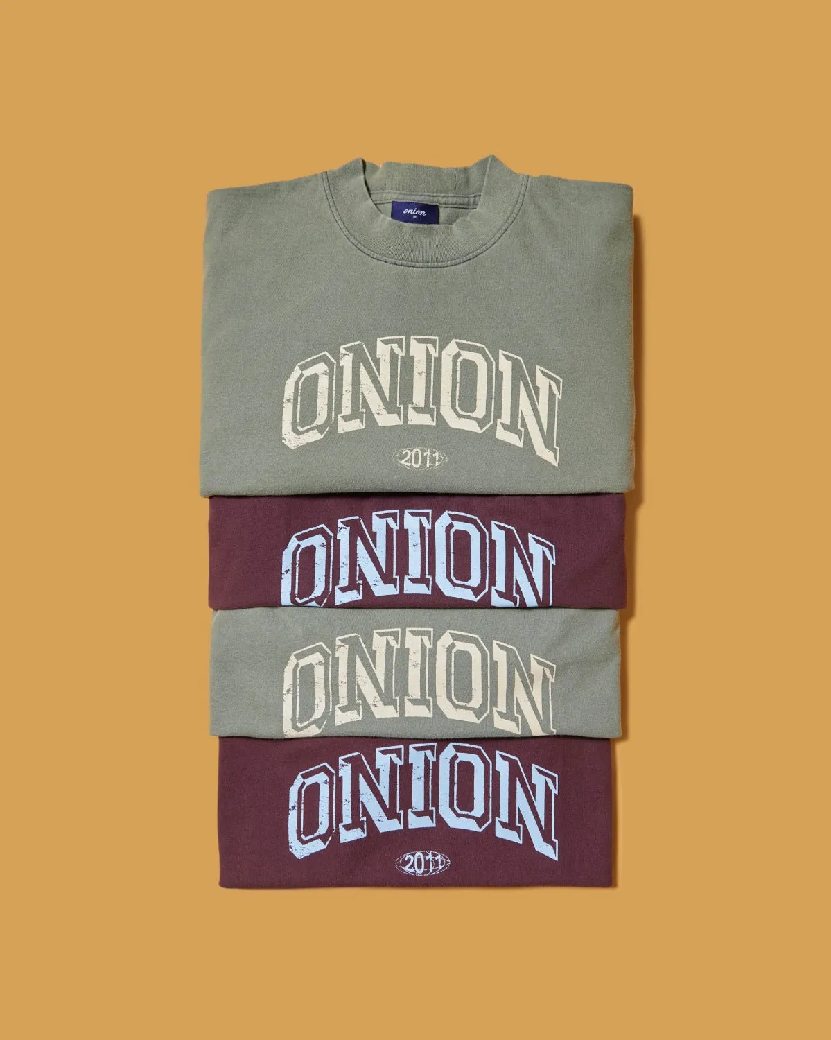 Onion University Cracked Prints - Olive