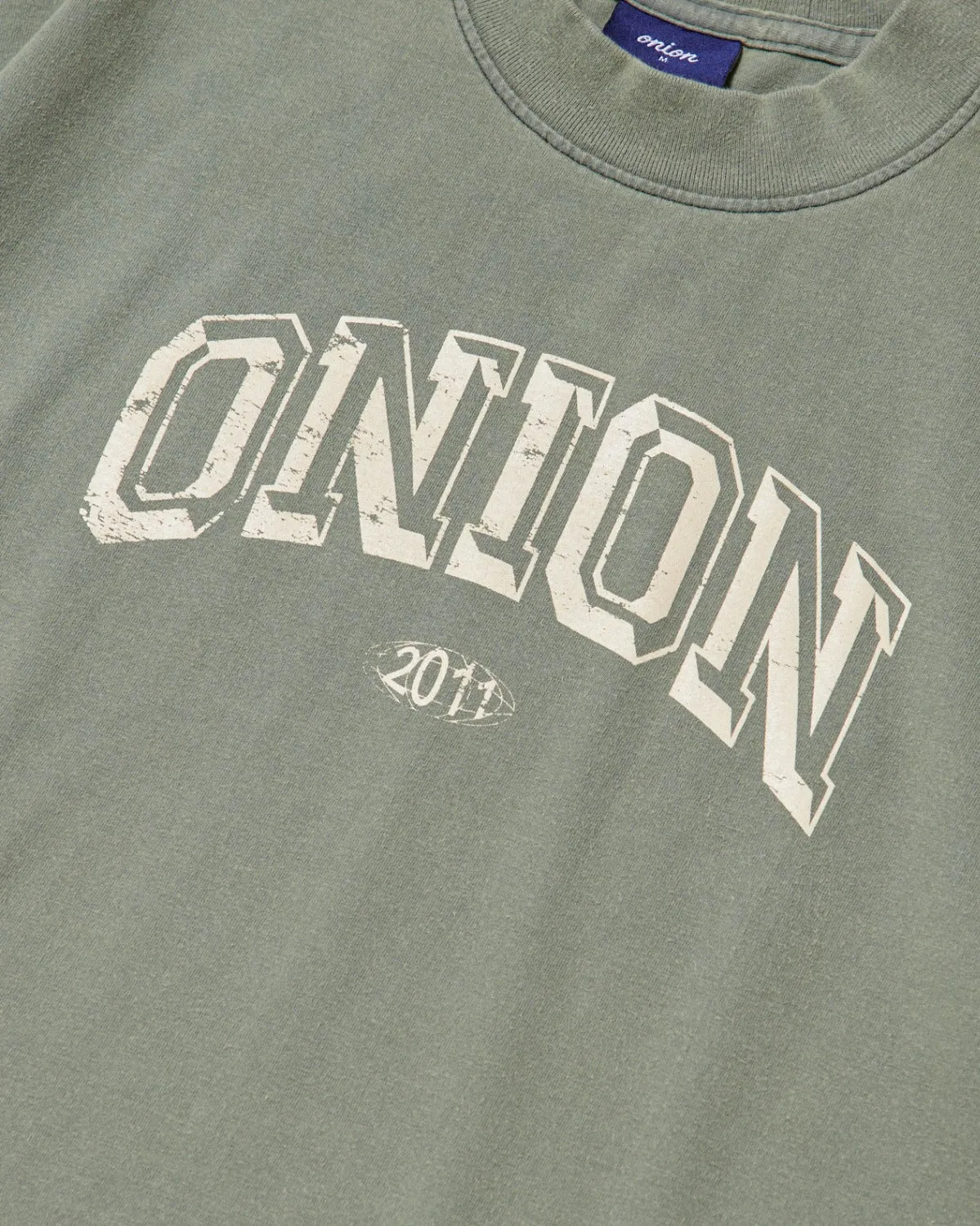Onion University Cracked Prints - Olive