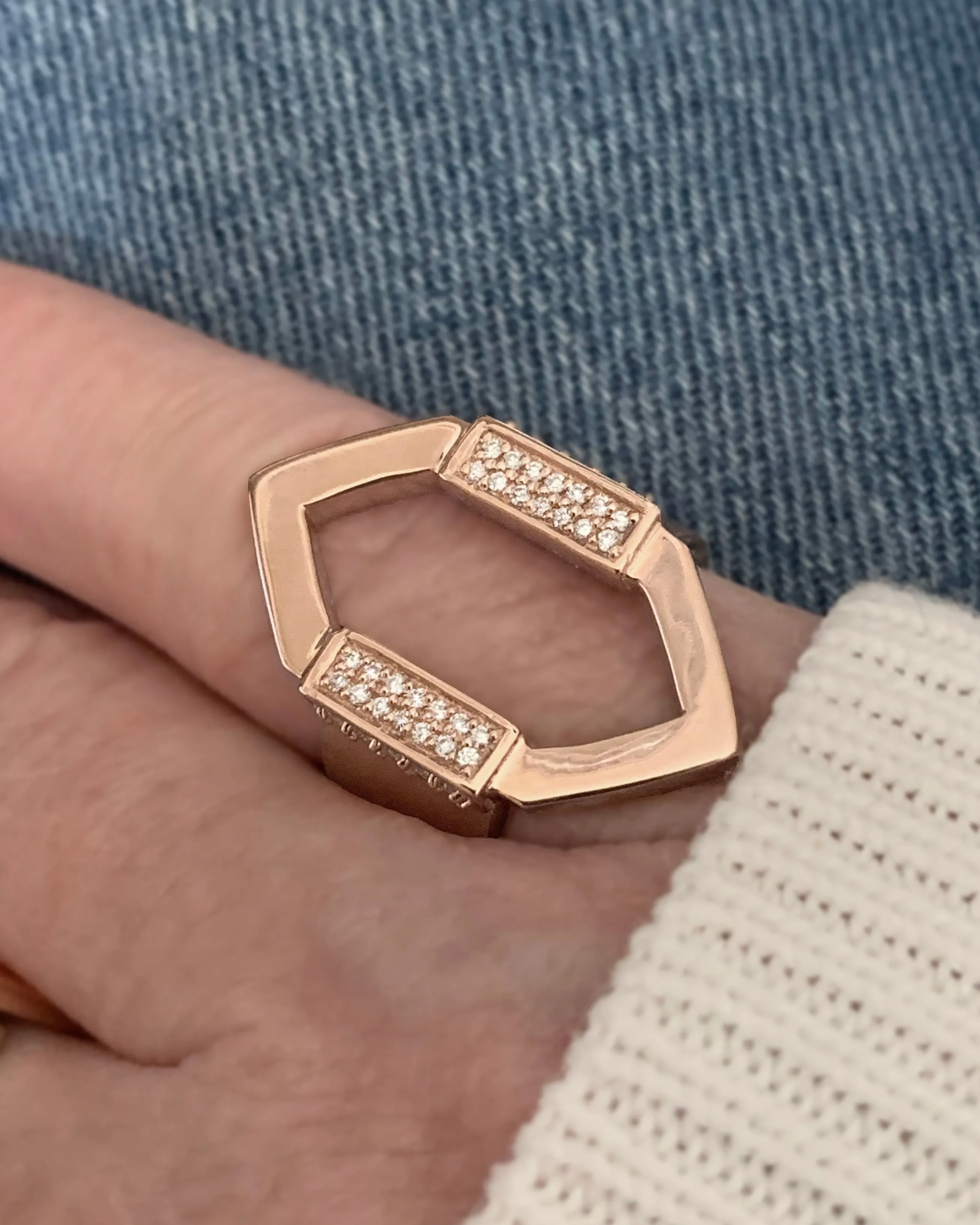 Open Marquis Diamond Band